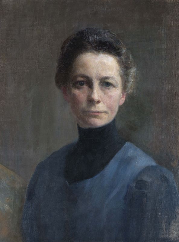 Ivana Kobilca - self-portrait - National Gallery of Slovenia Ivana Kobilca - self-portrait - National Gallery of Slovenia