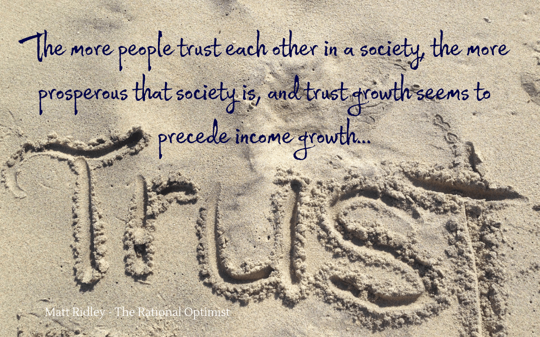 Quotation - Matt Ridley - trust