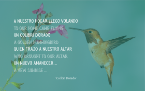 Quotation - song Colibri Dorado