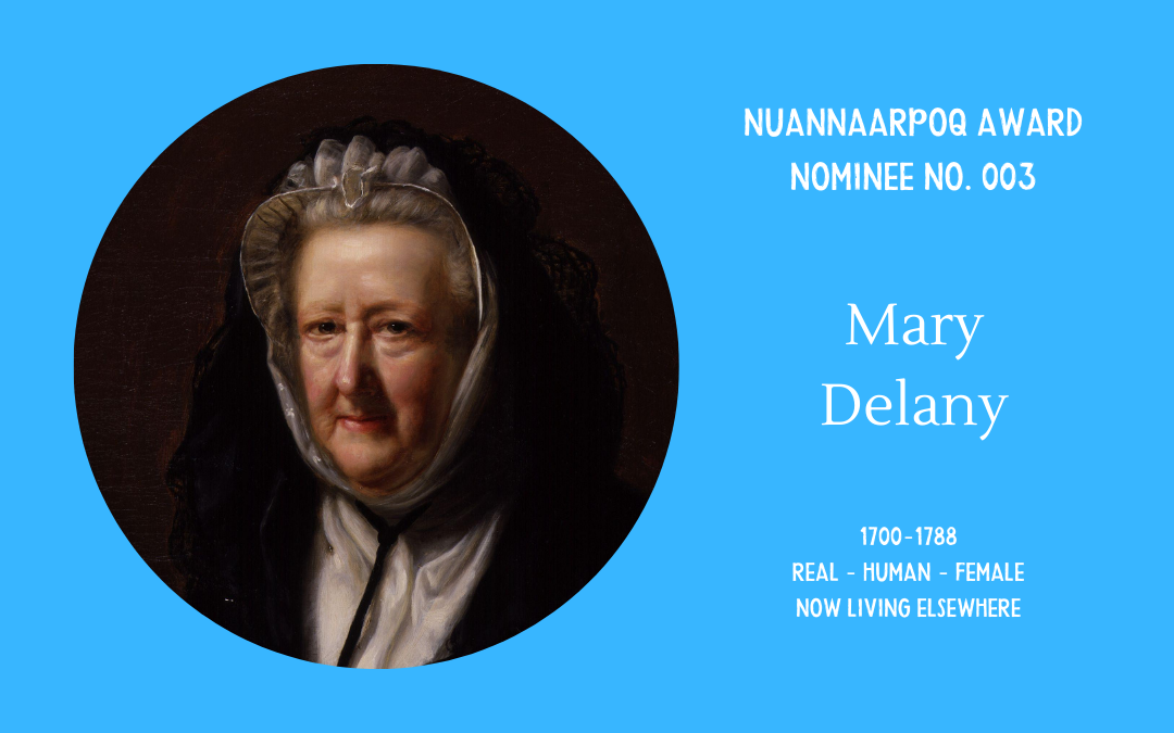 Nuannaarpoq award nominee - Mary Delany