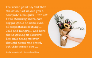 Quotation - Svetlana Alexievich - Secondhand Time